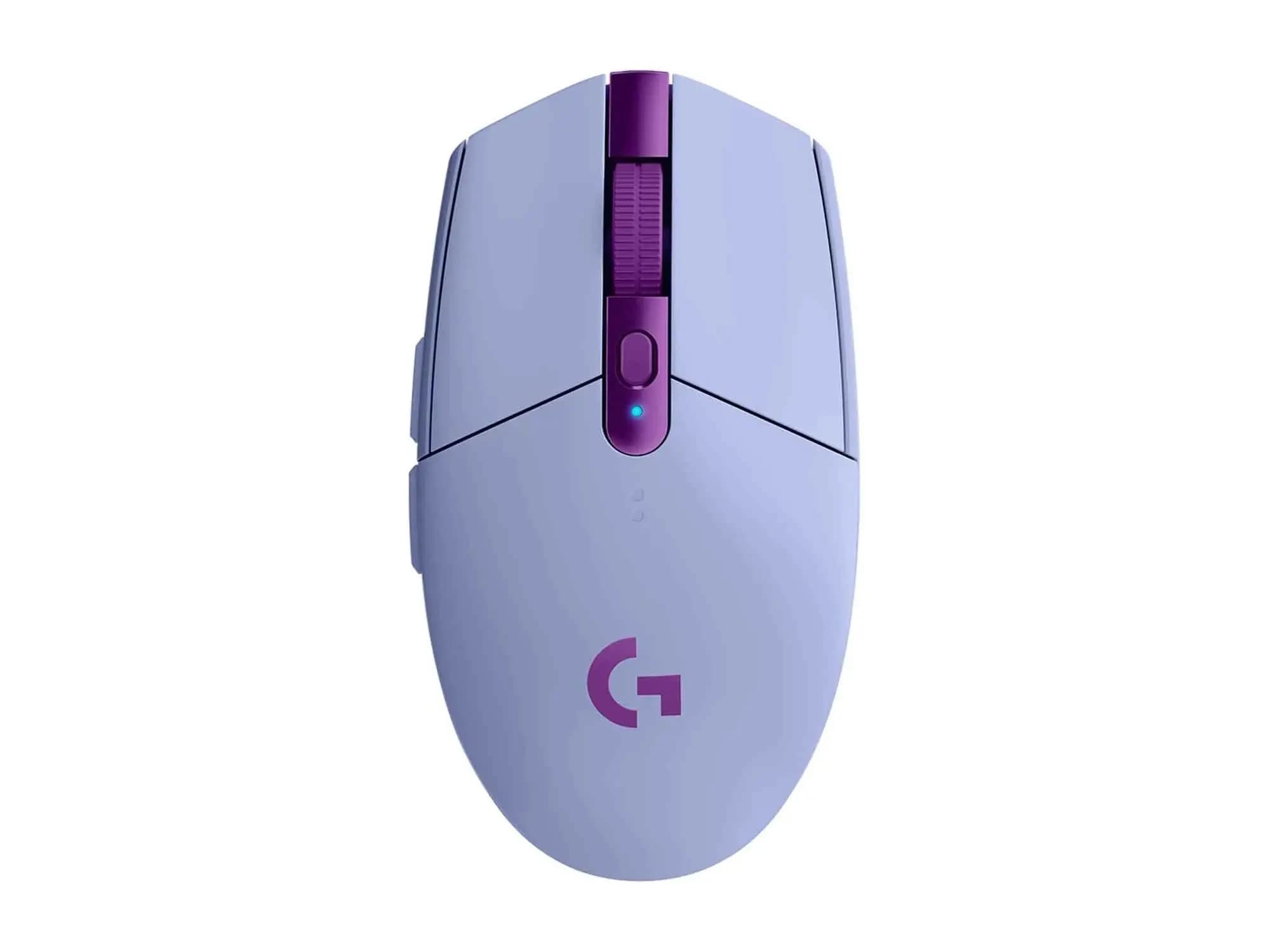 logitech, G305, Mouse Lilac