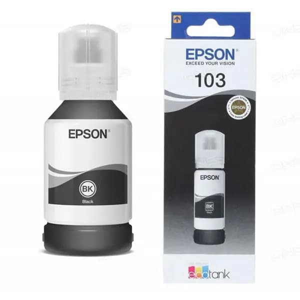 EPSON, 103 Black Ink Bottle C13T00S14A