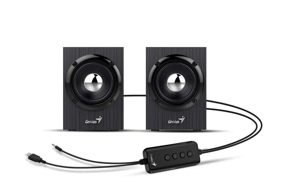 Genius, SP-HF385BT Bluetooth Speaker Black Gray