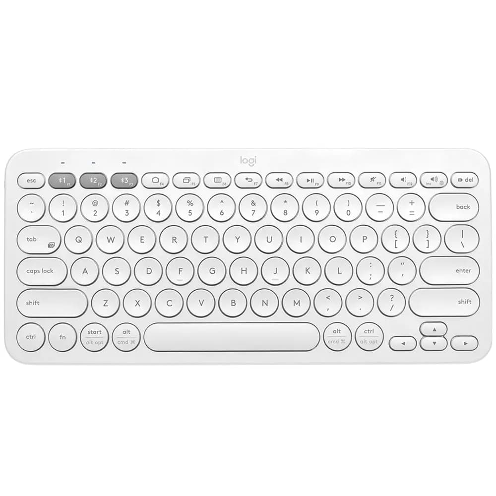 logitech, K380, Keyboard White