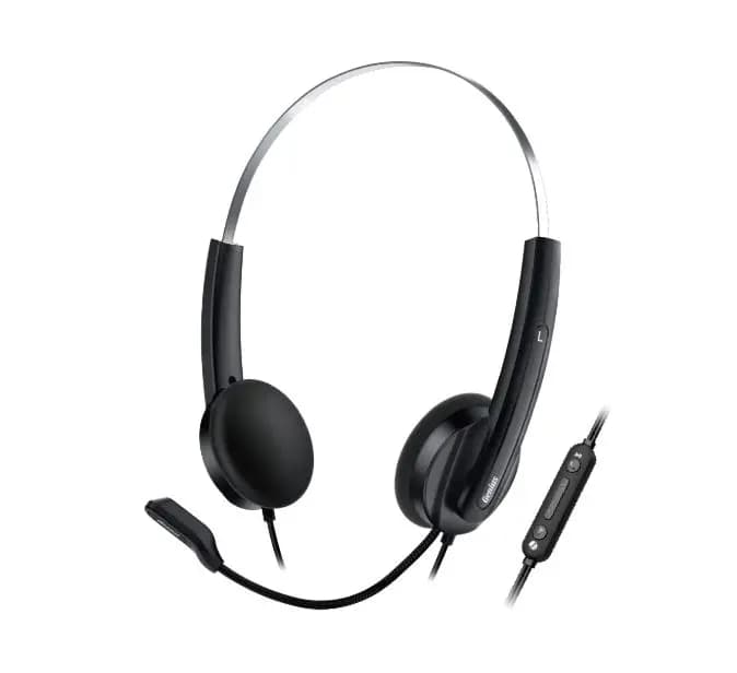 Genius, HS-220U USB-C Headset Black