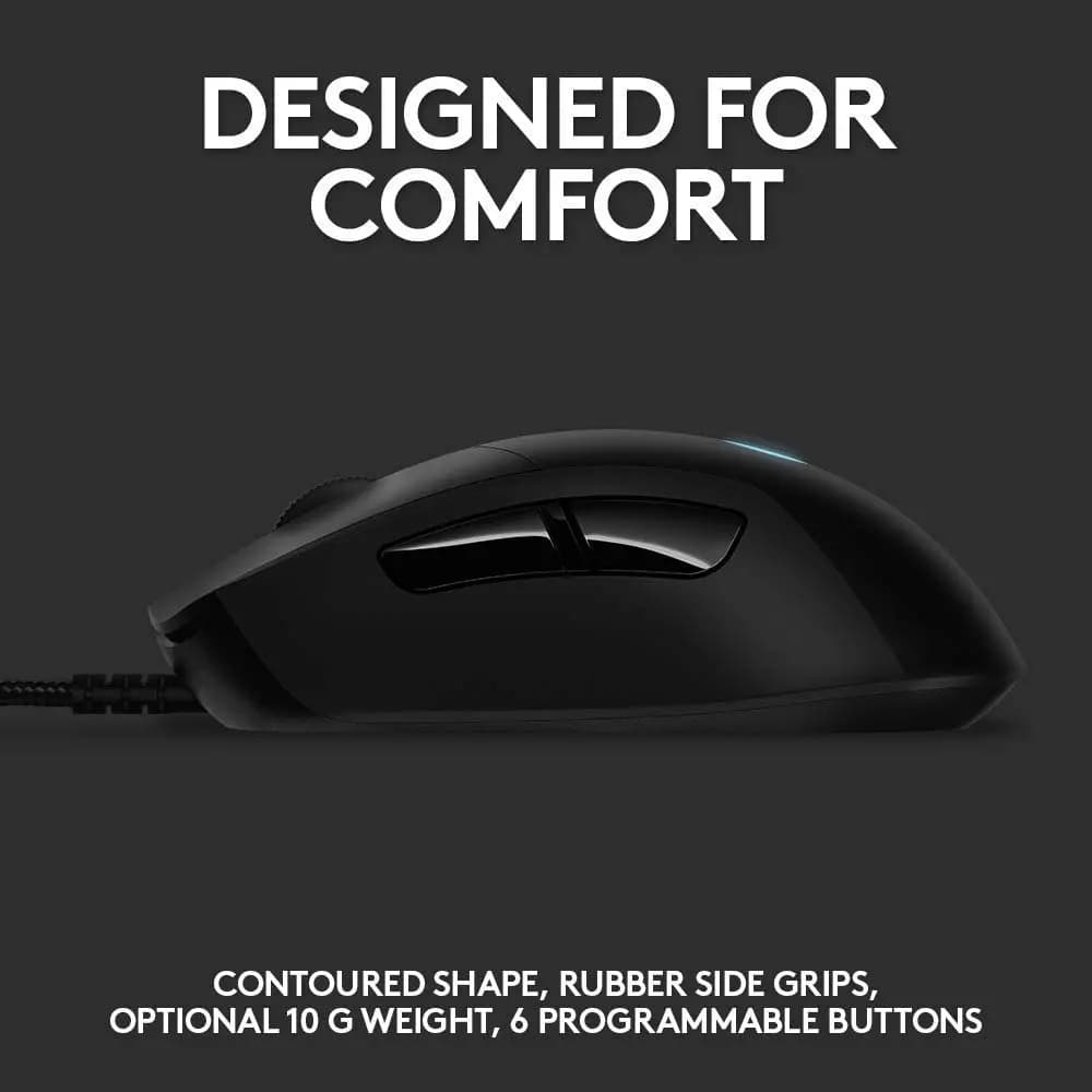 logitech, G403, Mouse Black
