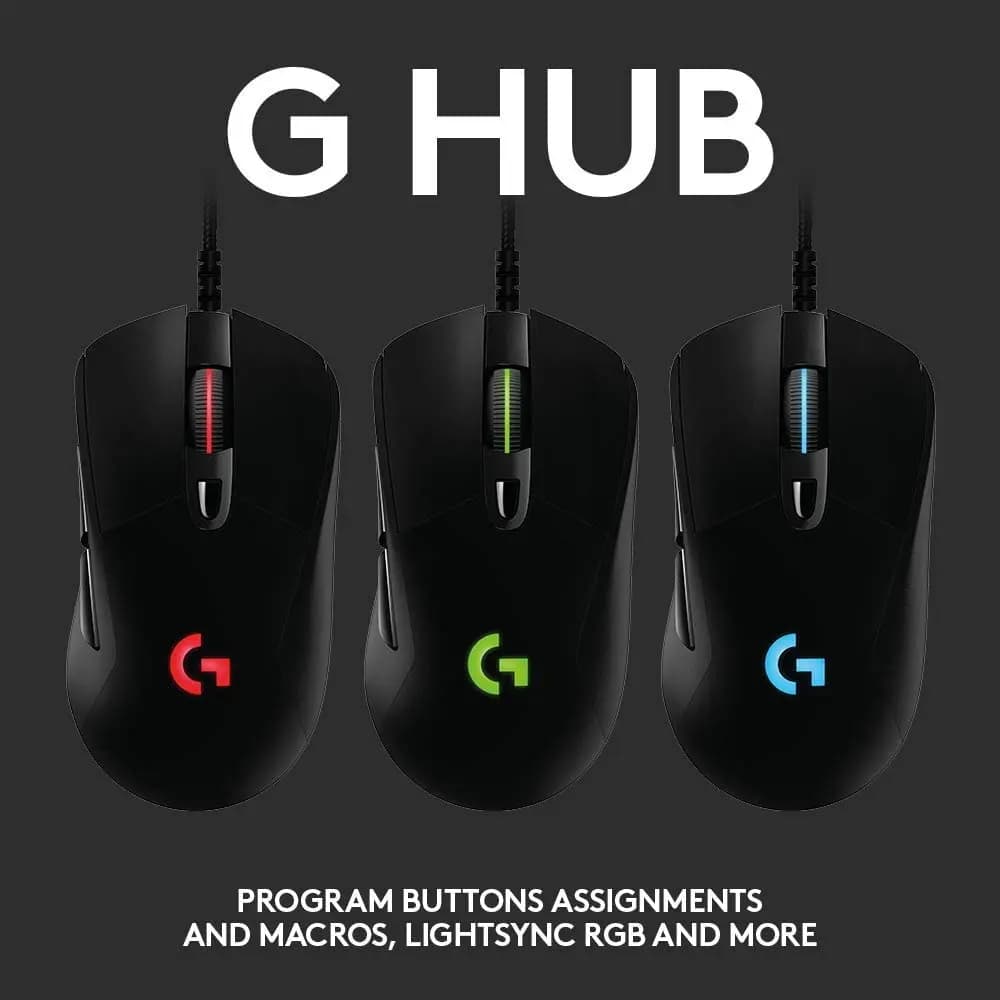 logitech, G403, Mouse Black