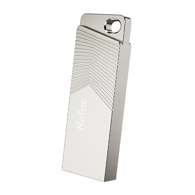 NETAC, UM1, 64GB, USB3.2, Pearl nickel
