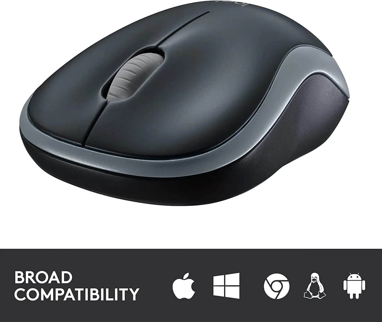 logitech M185 Mouse Grey