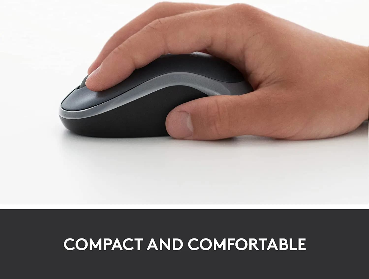 logitech M185 Mouse Grey