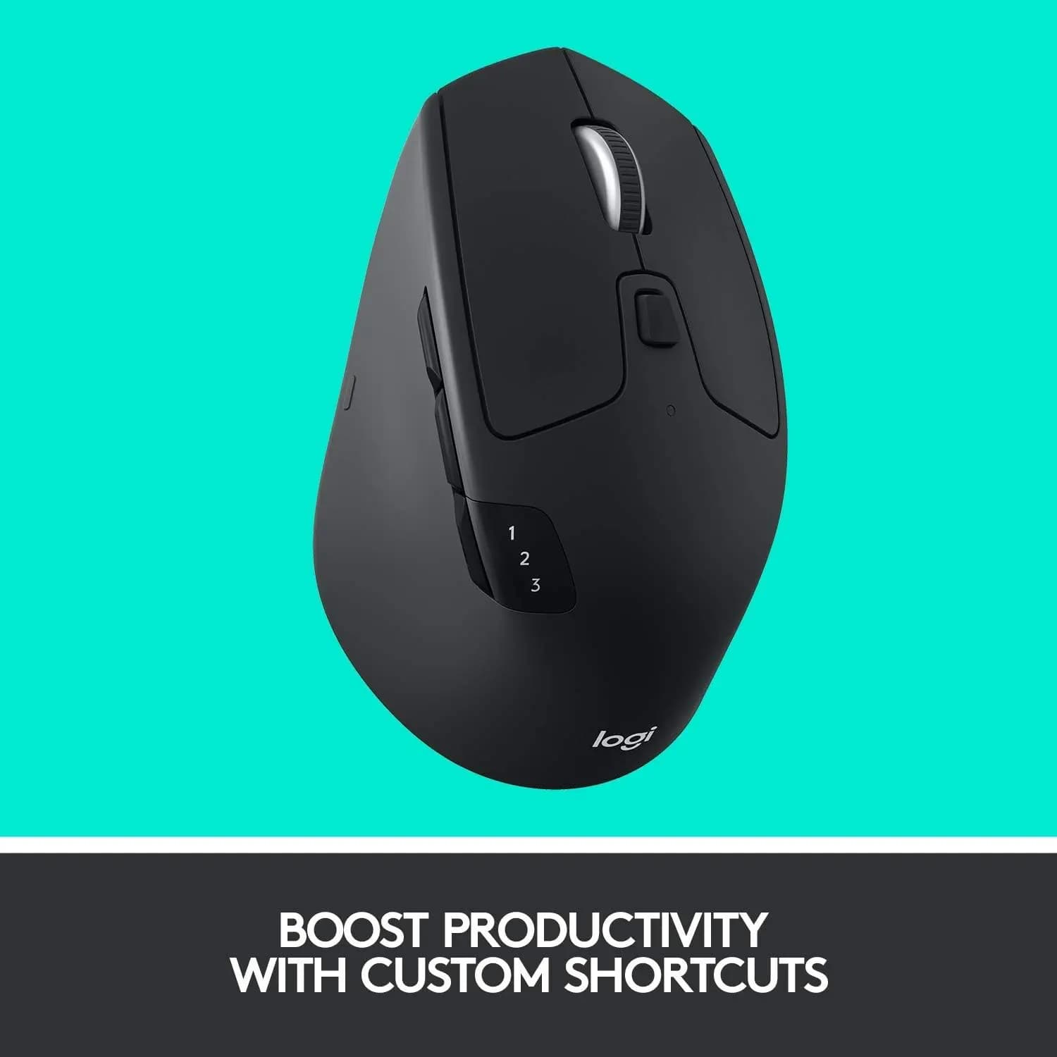 logitech, M720, Mouse Black