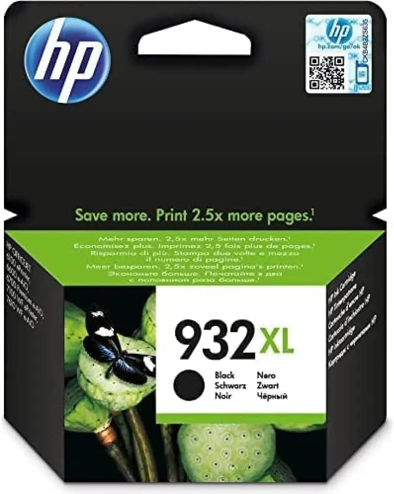 HP 932XL, Black Ink Cartridge CN053AE (High Yield)