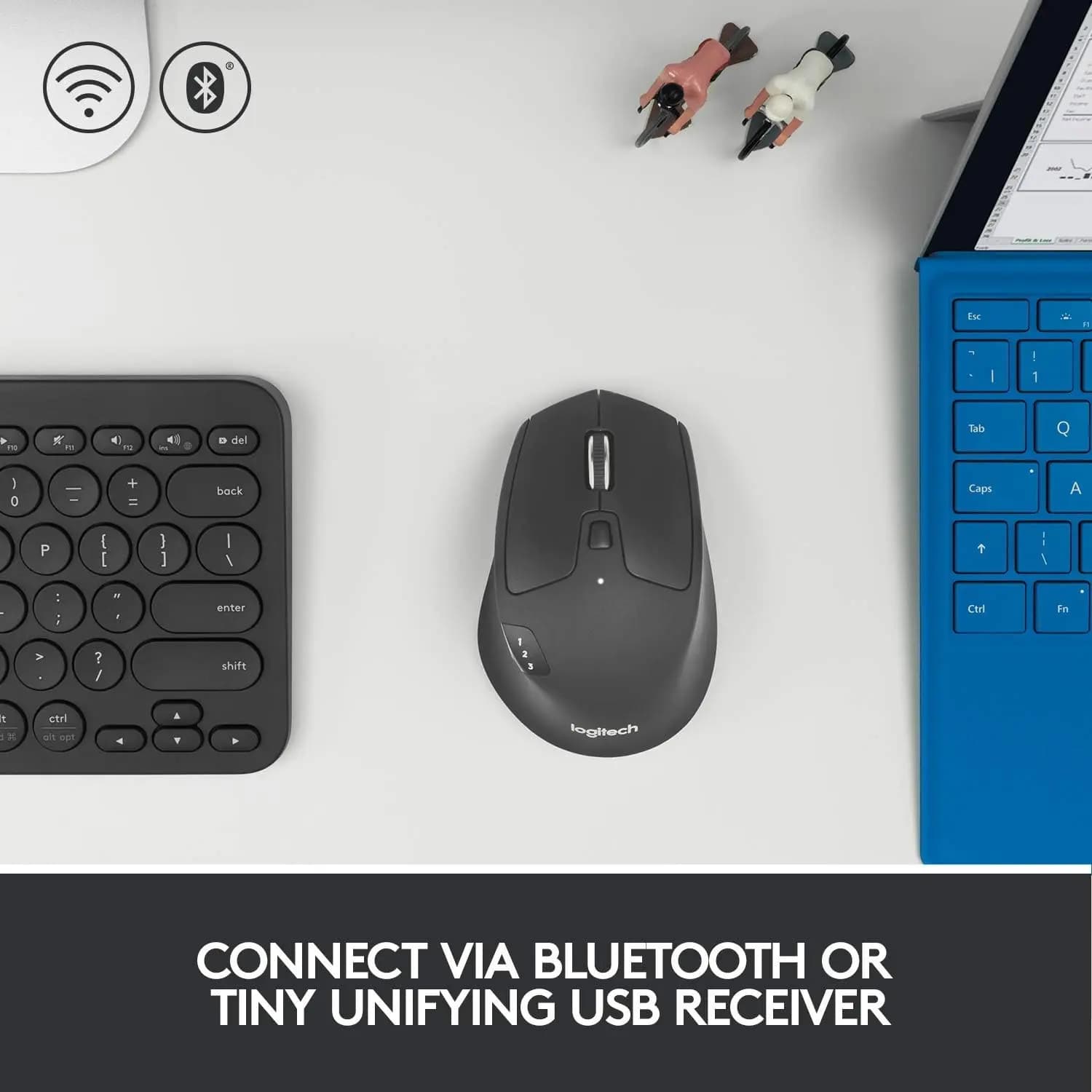 logitech, M720, Mouse Black