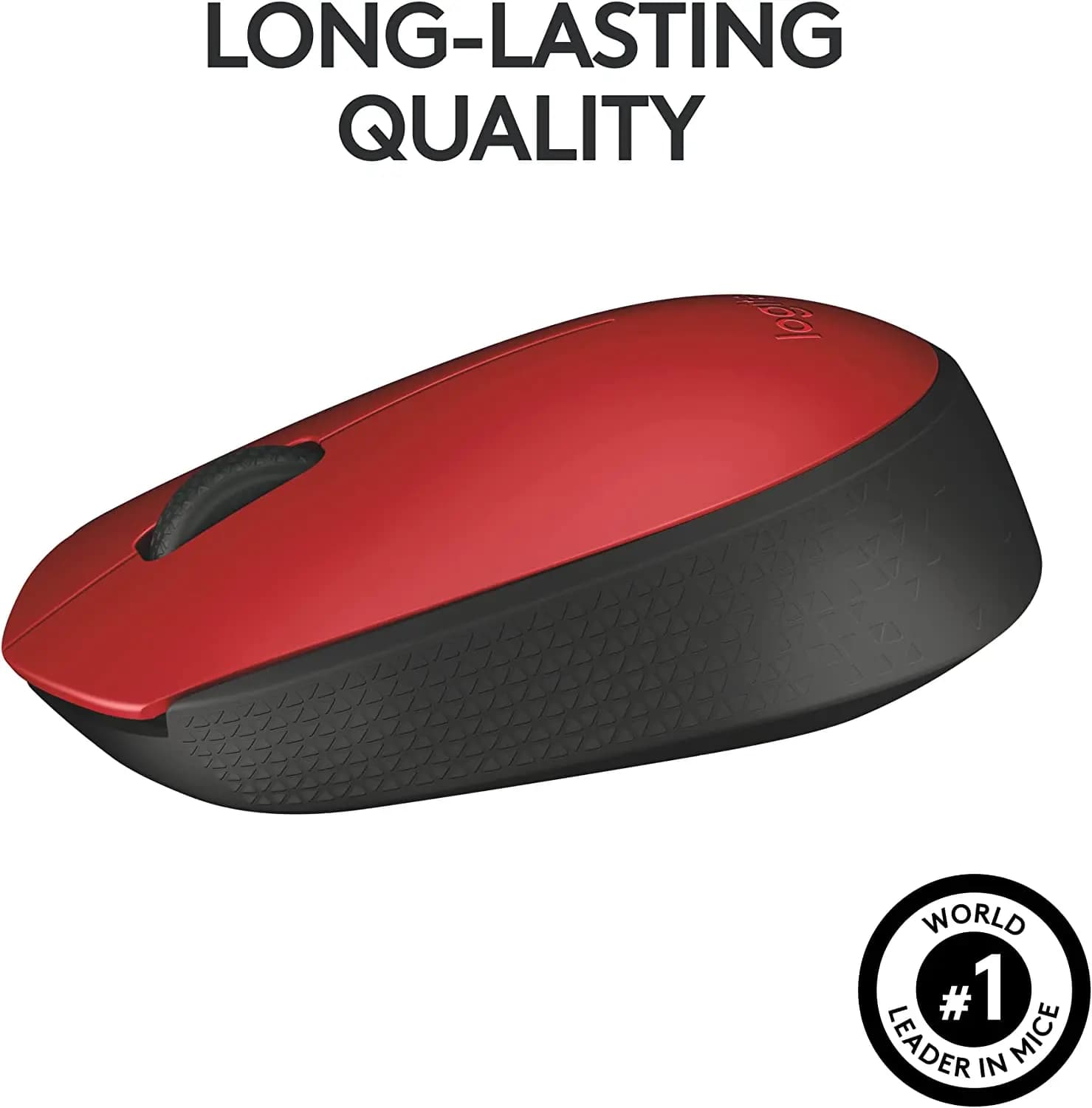 logitech, M171, Mouse Red