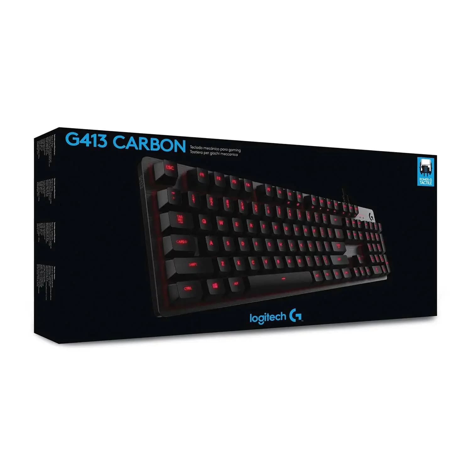 logitech, G413, Keyboard Black