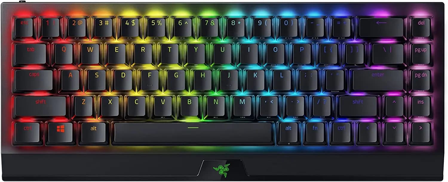 Razer, BlackWidow V3 Mini HyperSpeed, Keyboard Black