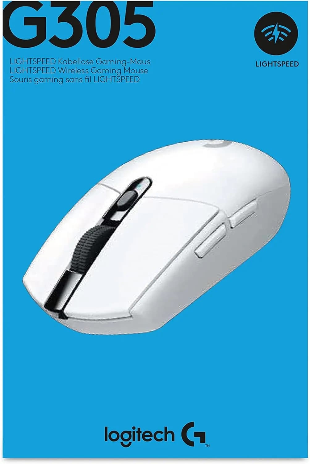 logitech, G305, Mouse White