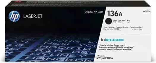 PRINTERMAYIN, Laser toner cartridge W1360A without chip 136a
