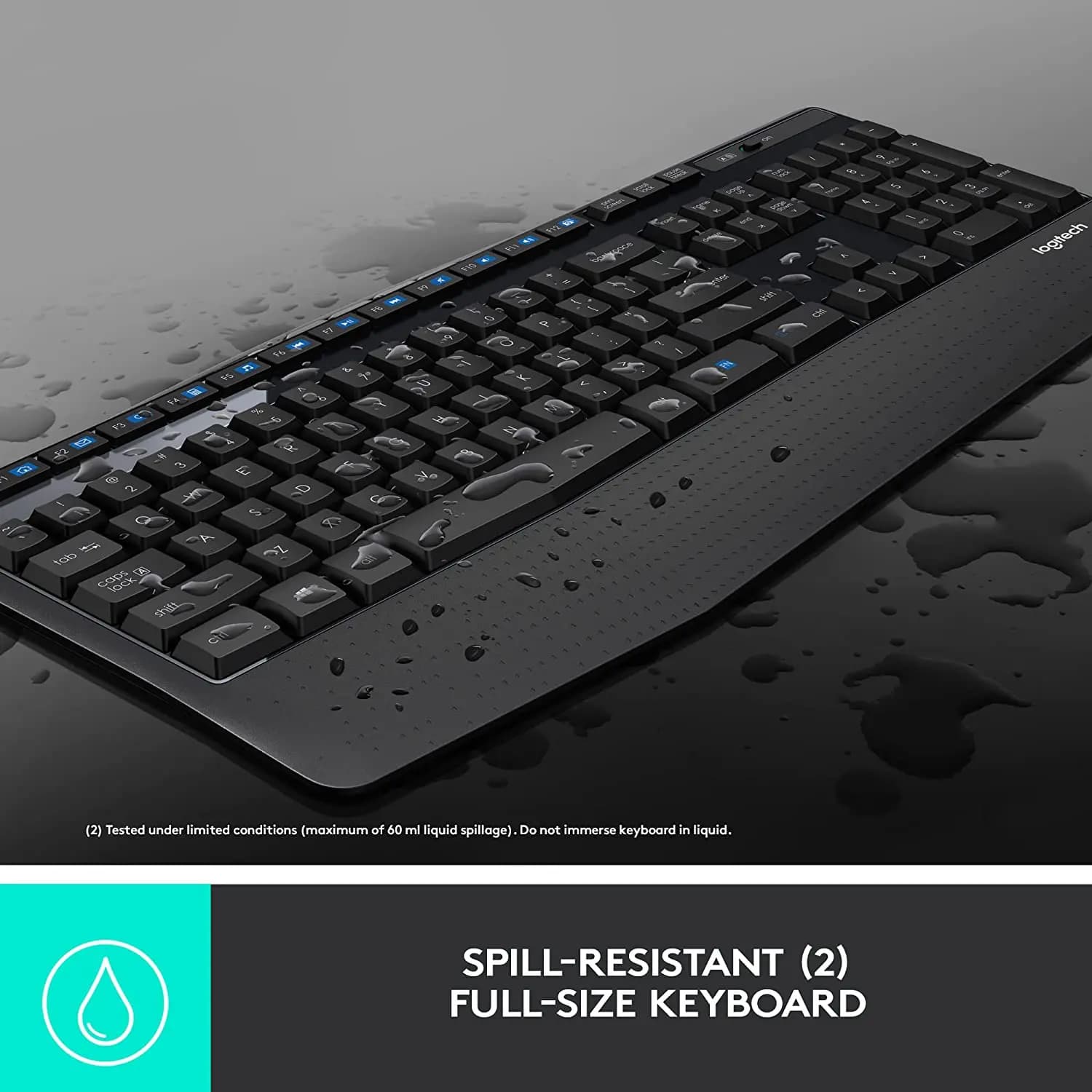 logitech, MK345, Keyboard + Mouse (Combo) Black