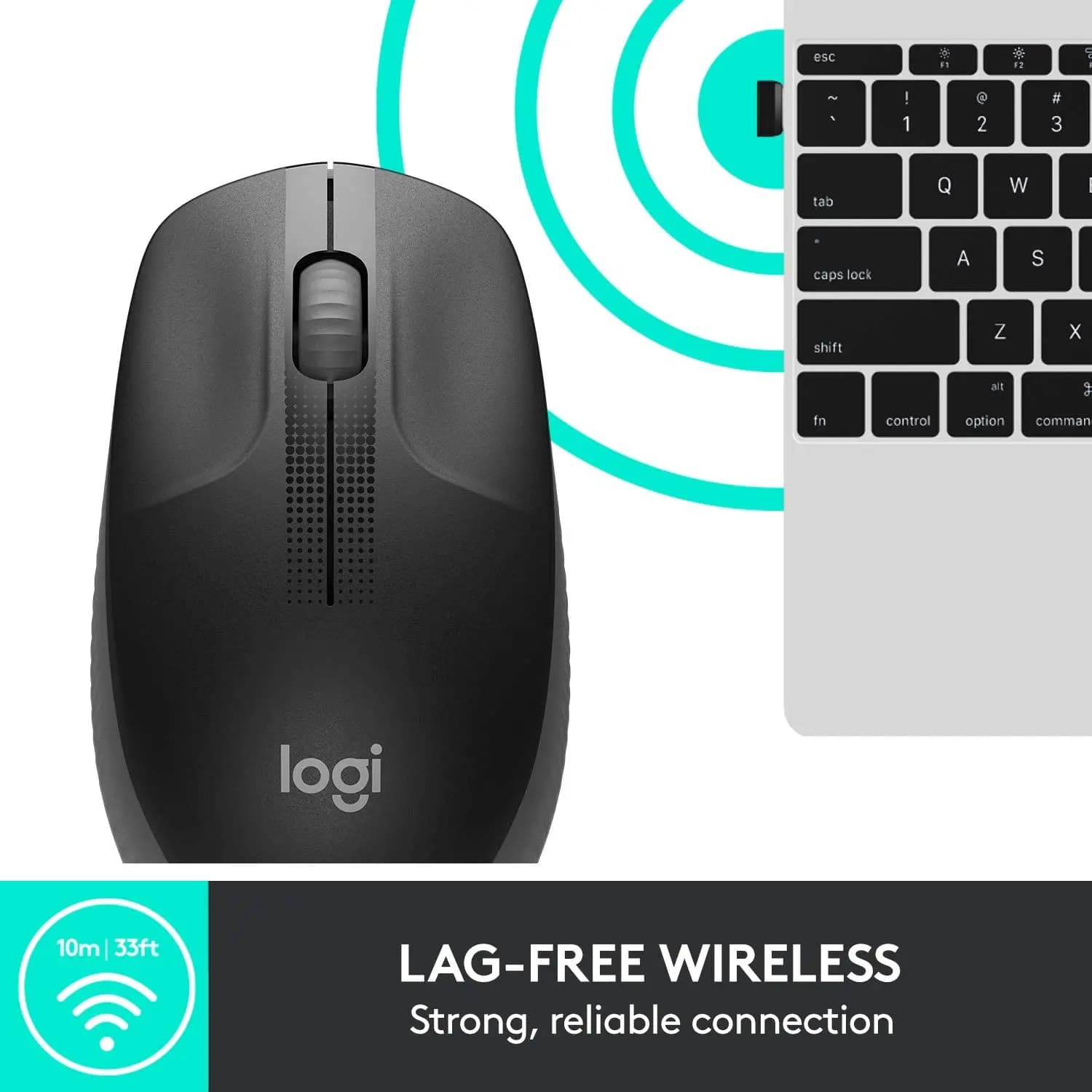 logitech, M190, mouse Carcoal