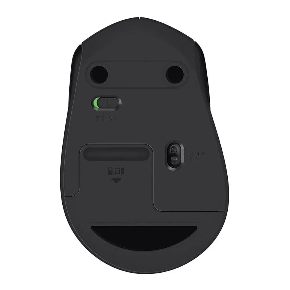 logitech, M330, Mouse Black