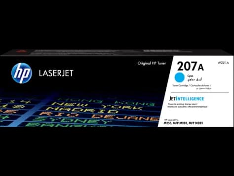 207A HP Toner Cartridge, Cyan W2211A