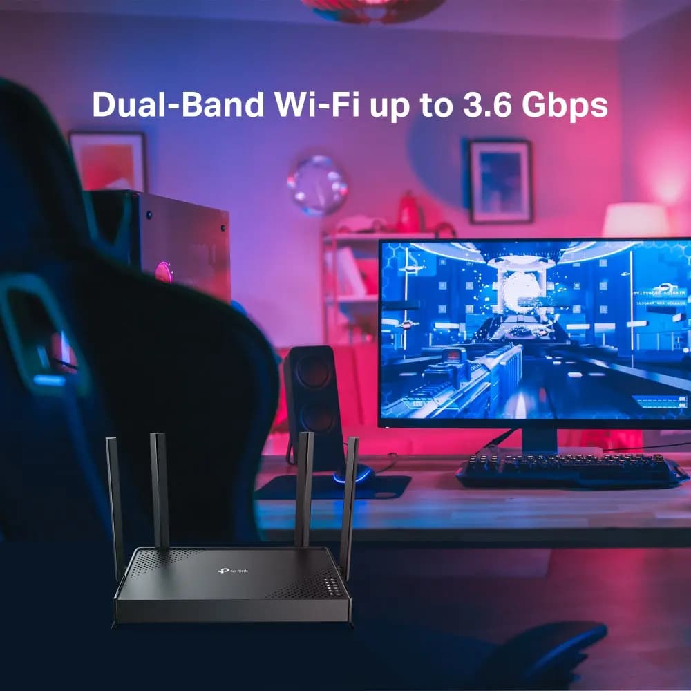 TP-Link, Archer BE220, BE3600 Dual-Band Wi-Fi 7 Router