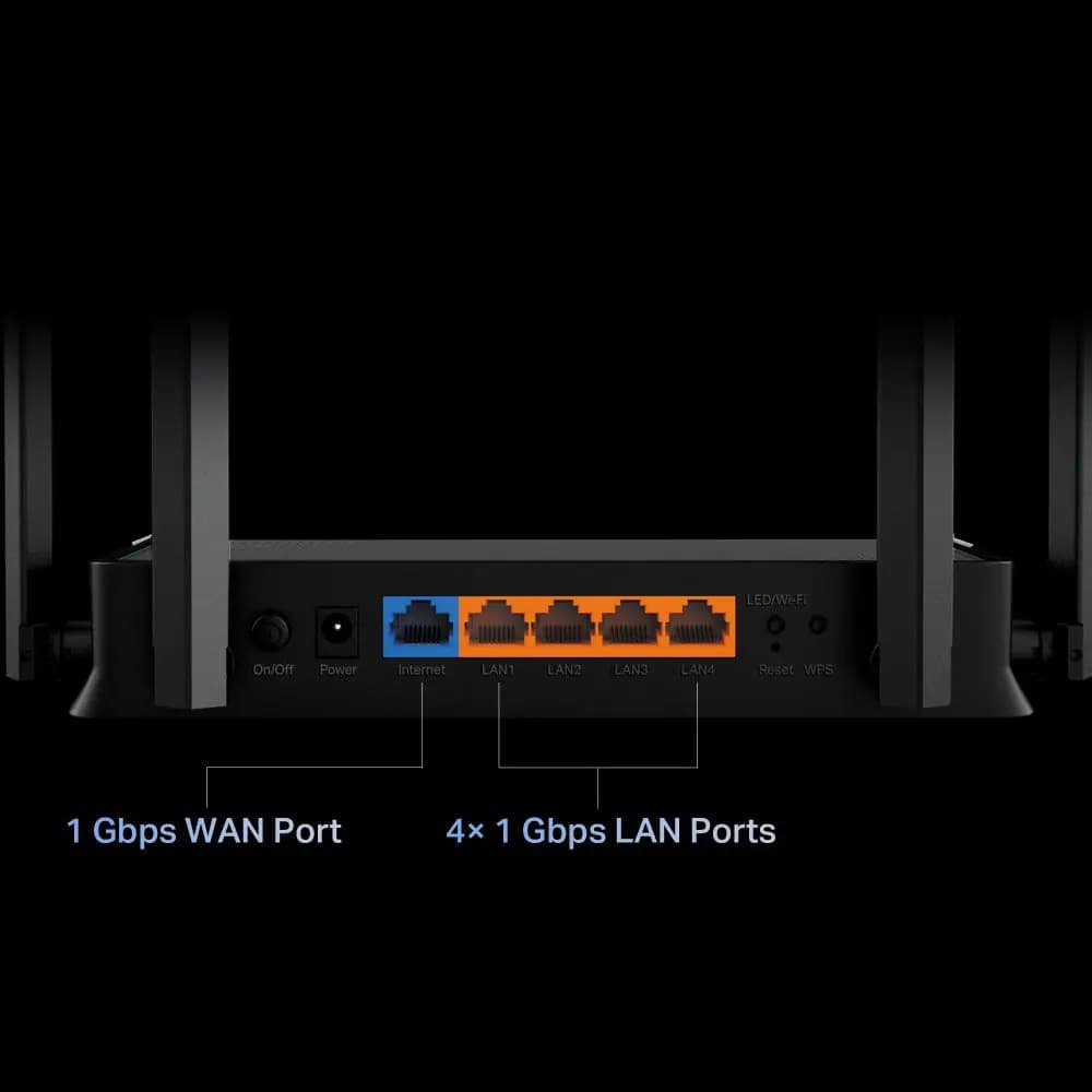 TP-Link, Archer BE220, BE3600 Dual-Band Wi-Fi 7 Router