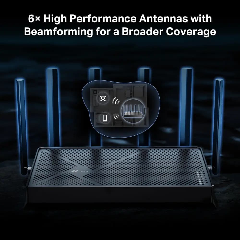 TP-Link, Archer BE400, BE6500 Dual-Band Wi-Fi 7 Router