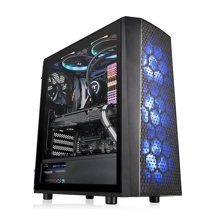 Thermaltake, Versa J24 TG RGB Case Black.