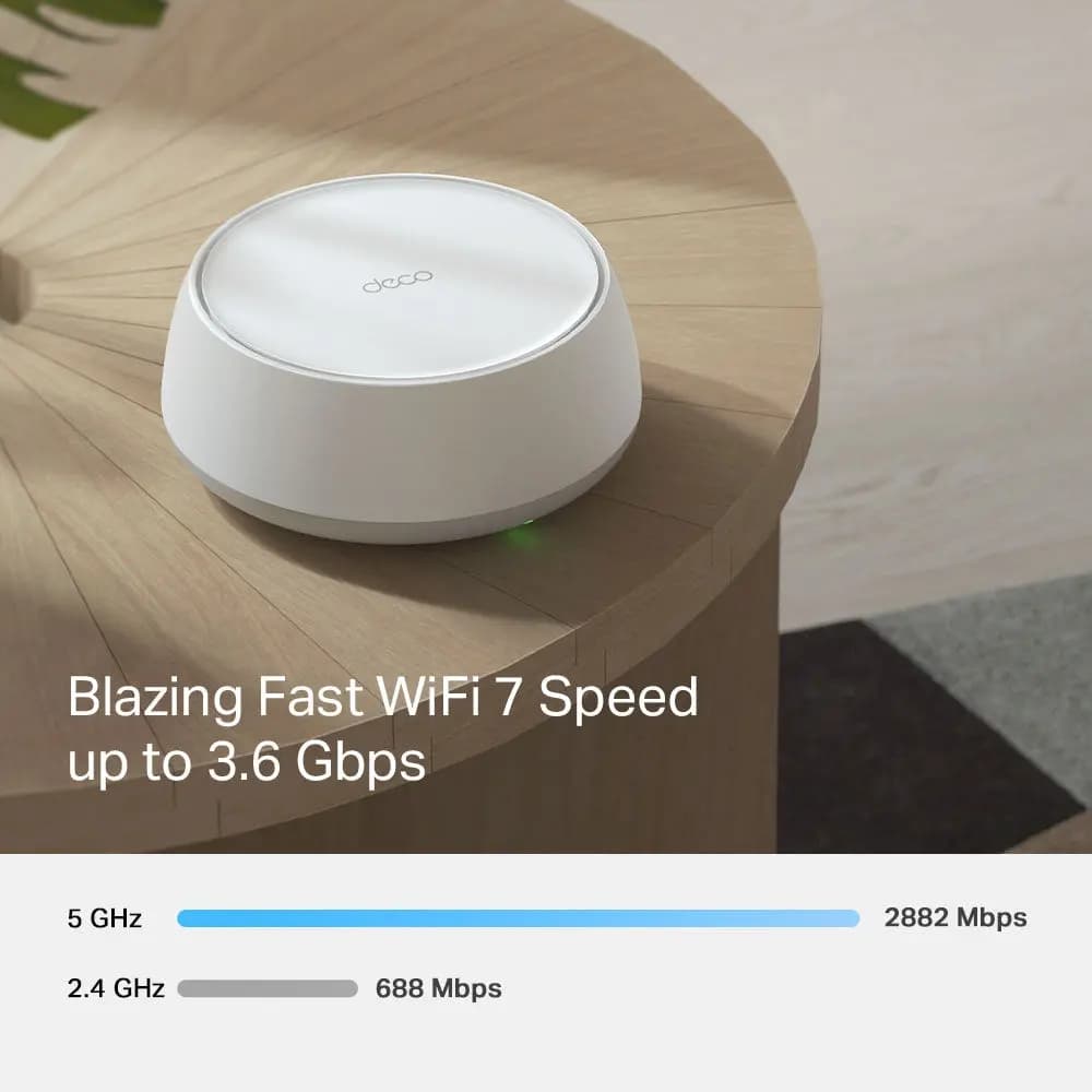 TP-Link, Deco BE22(3-pack), BE3600 Whole Home Mesh WiFi 7 System