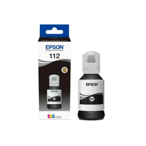 EPSON, 112 Pigment Black Ink Bottle C13T06C14A