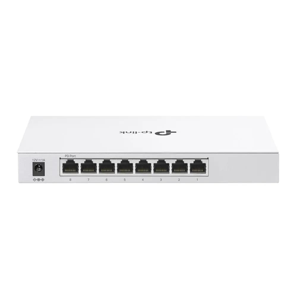 TP-Link, Festa FS308G, 8-Port 10/100/1000Mbps Smart Switch, Supports PoE input