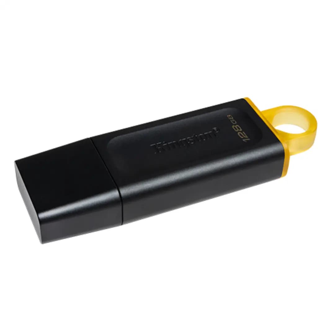 KINGSTON, DTX/128GB, USB3.2, Black + Yellow.