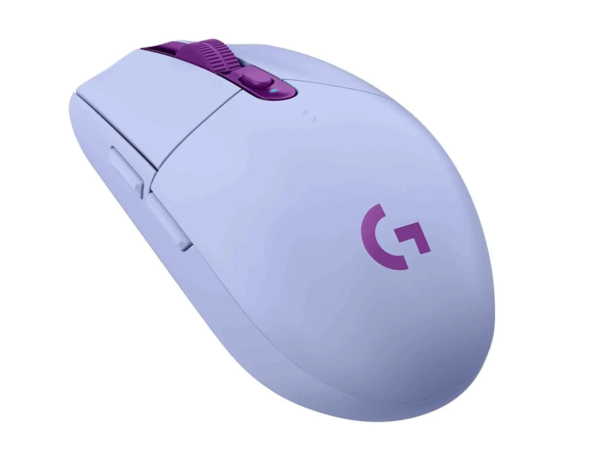 logitech, G305, Mouse Lilac
