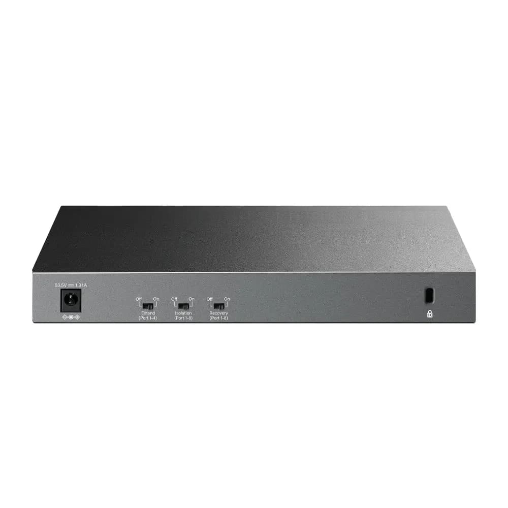 TP-Link, LS1210GP, 9-Port Gigabit Desktop Switch with 8-Port PoE+