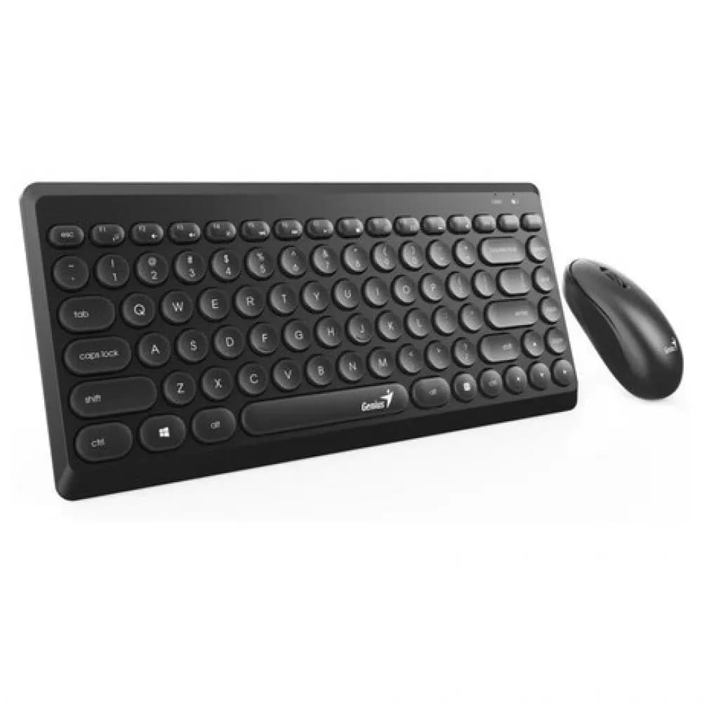 Genius, LuxeMate Q8000, Keyboard + Mouse (Combo) Black