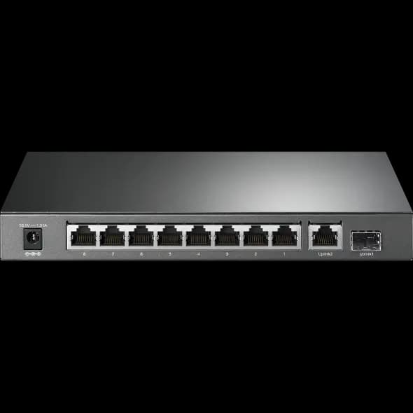 TP-Link, TL-SG1210P, TP-Link, 10-Port Gigabit Desktop Switch with 8-Port PoE+