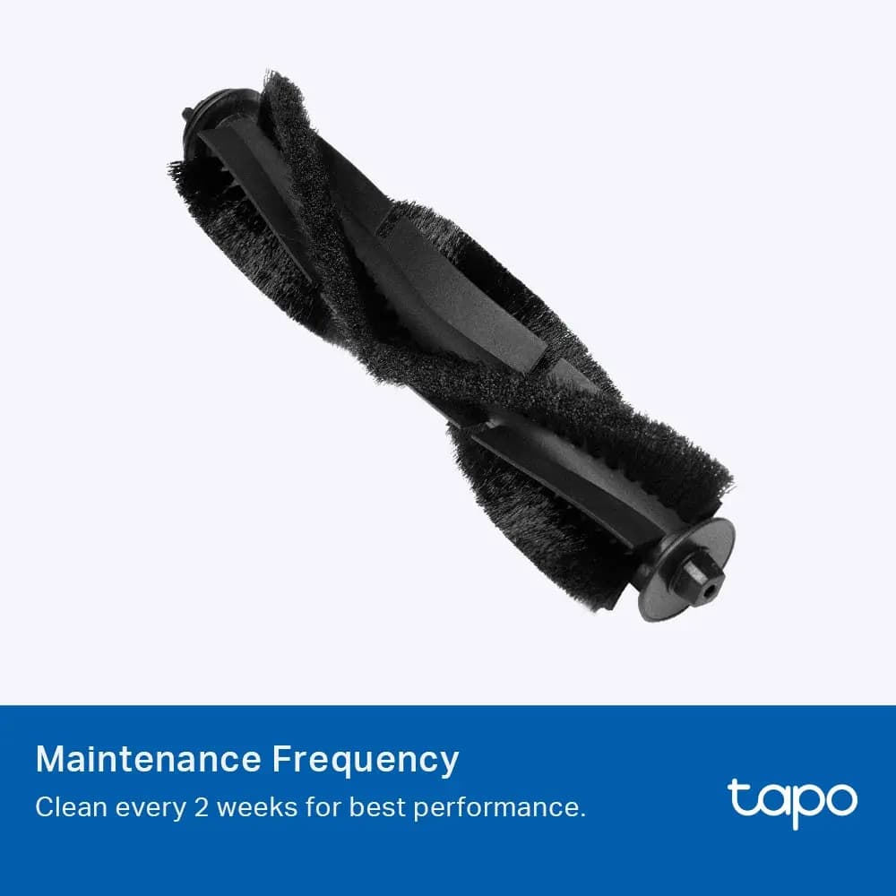 TP-Link, Tapo RVA105, Robot Vacuum Replacement Kit Main Brush ×1, Side Brush ×2, Washable HEPA Filter ×2