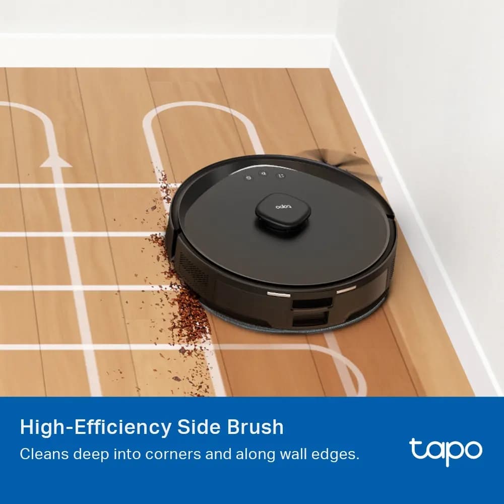 TP-Link, Tapo RVA105, Robot Vacuum Replacement Kit Main Brush ×1, Side Brush ×2, Washable HEPA Filter ×2