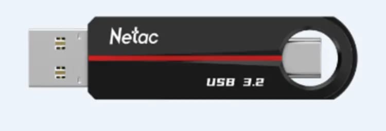 NETAC, US18, 128GB, USB3.2 + Type-c