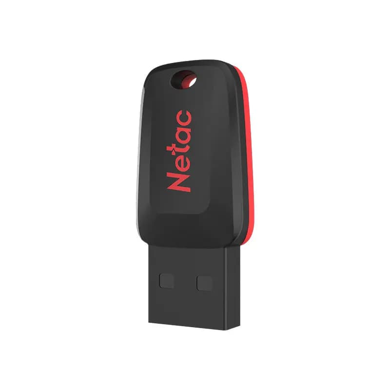 NETAC, U197, 32GB, USB2.0, Black+Red