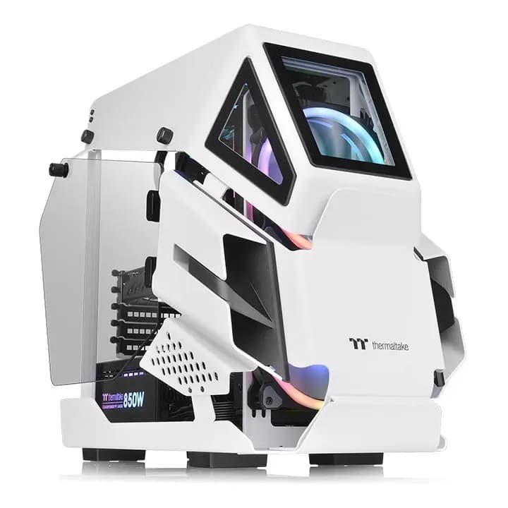 Thermaltake, AH T200 Snow Micro Chassis Case White