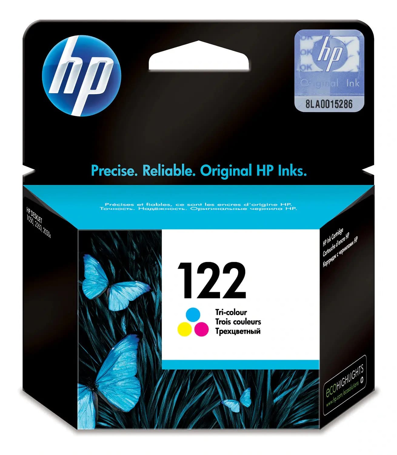 HP 122, Tri-Color Ink Cartridge CH562HE