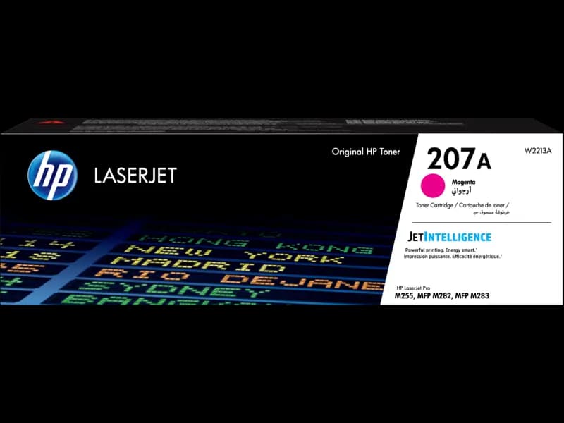 207A HP, Toner Cartridge, Magenta, W2213A