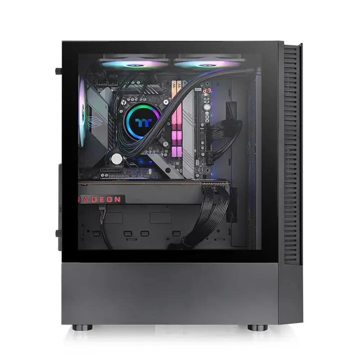 Thermaltake, View 200 TG ARGB Case Black.