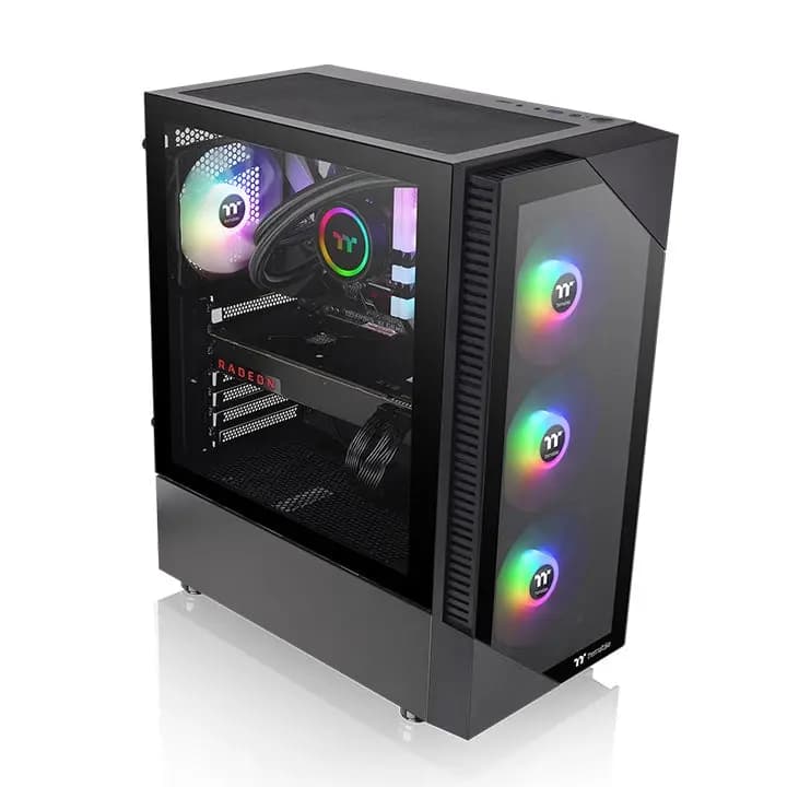 Thermaltake, View 200 TG ARGB Case Black.