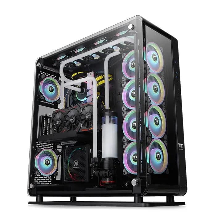 Thermaltake, Core P8 Tempered Glass Full Tower Chassis Case Black