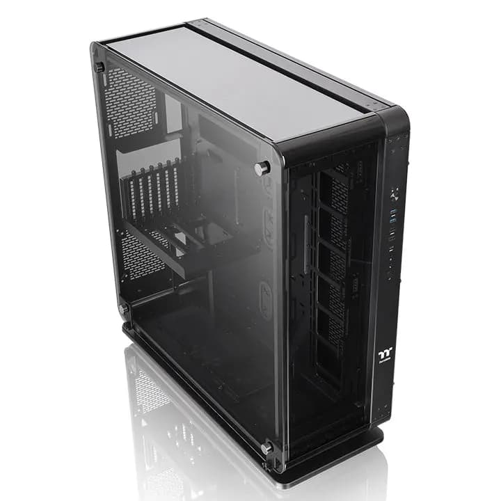 Thermaltake, Core P8 Tempered Glass Full Tower Chassis Case Black