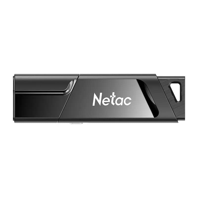 NETAC, U336, 128GB, USB3.2, Write protection, Black