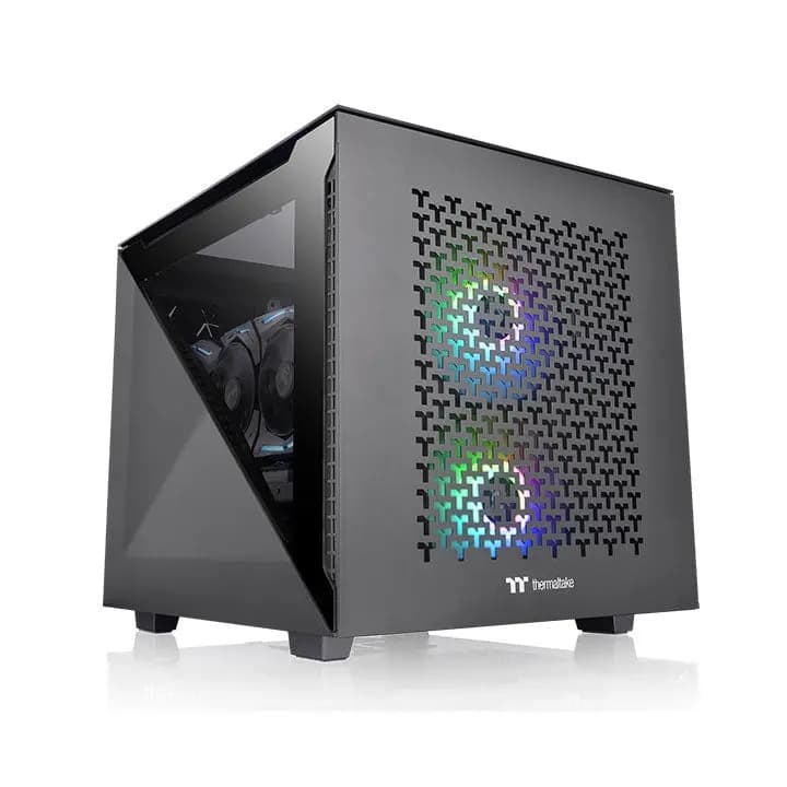 Thermaltake, Divider 200 TG Air Micro Chassis Case Black