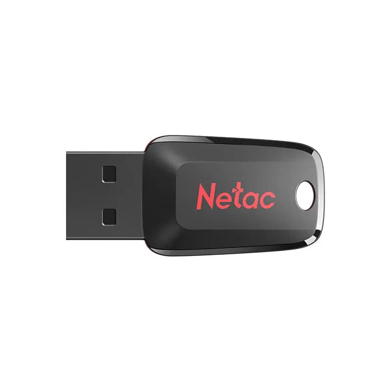 NETAC, U197, 32GB, USB2.0, Black+Red