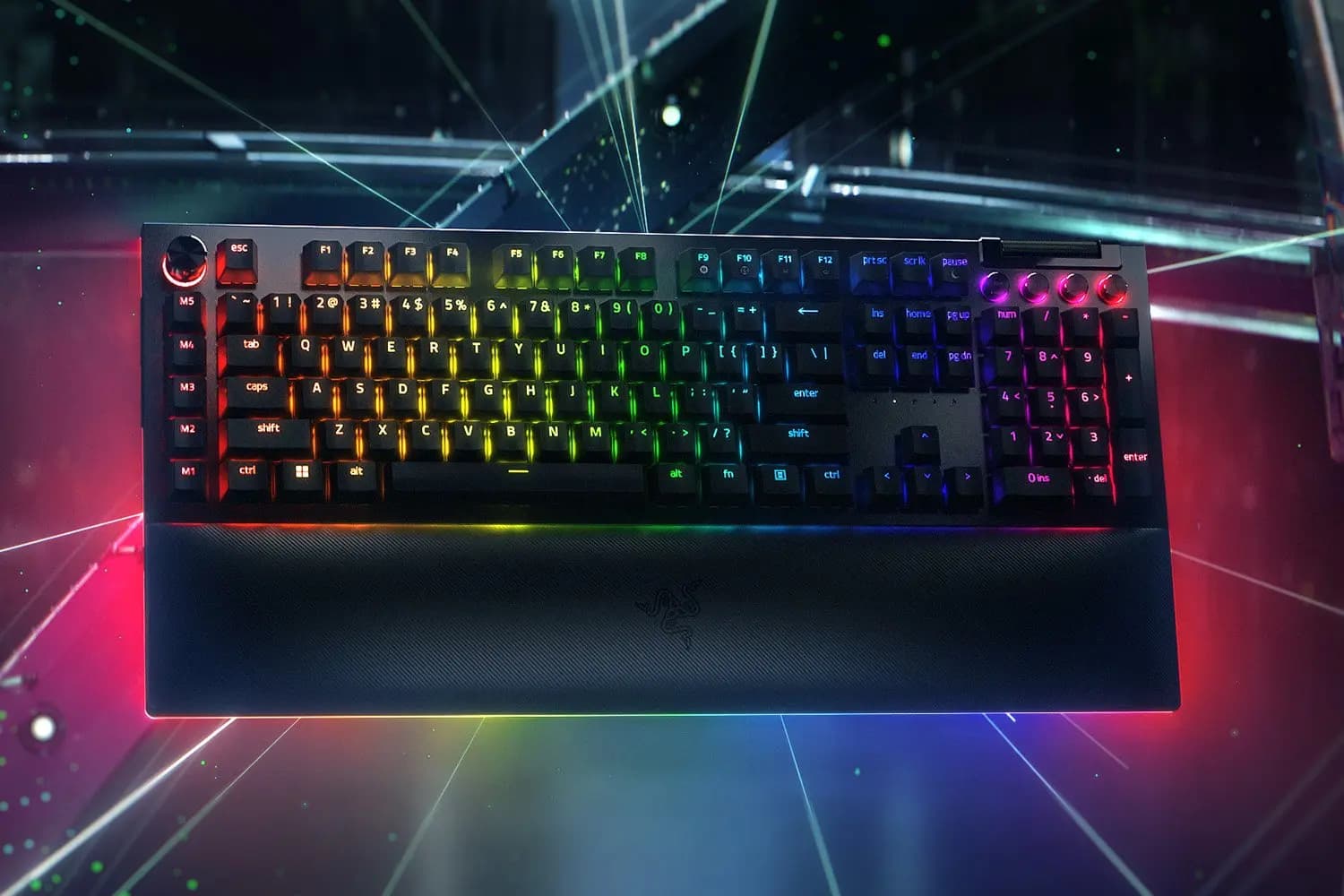 Razer, BlackWidow V4 Pro, (RGB) Keyboard Black