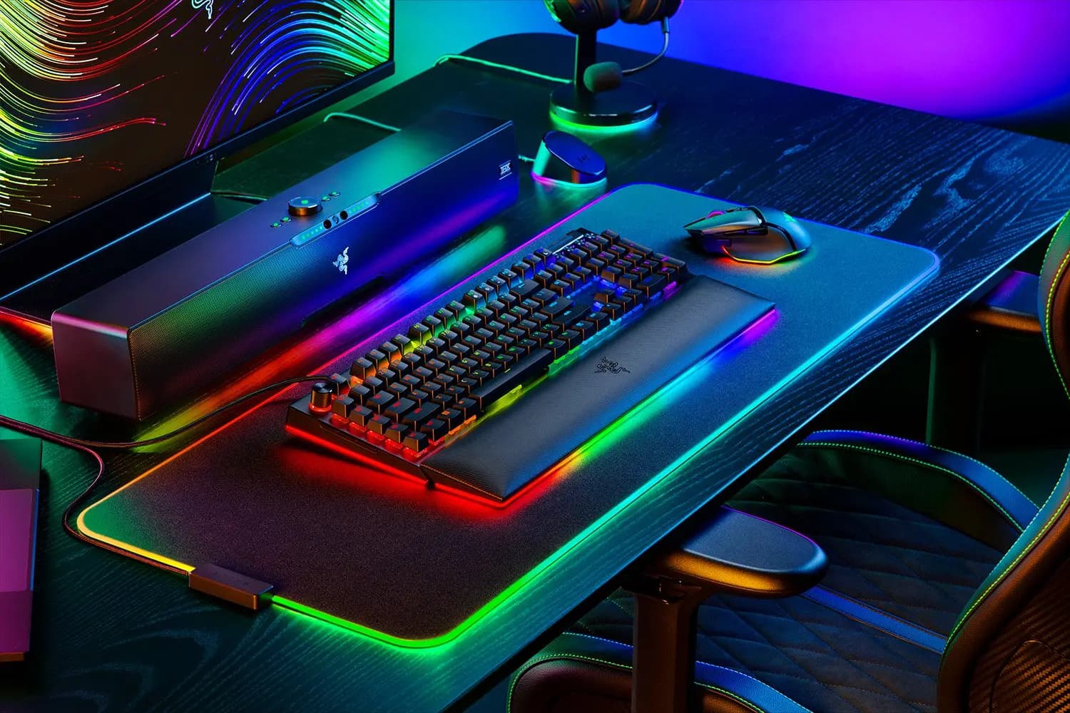 Razer, BlackWidow V4 Pro, (RGB) Keyboard Black